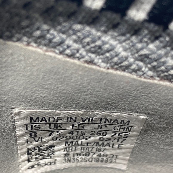 Adidas NMD slip-on gray size 8 Black Pink White Grey - Picture 6 of 7